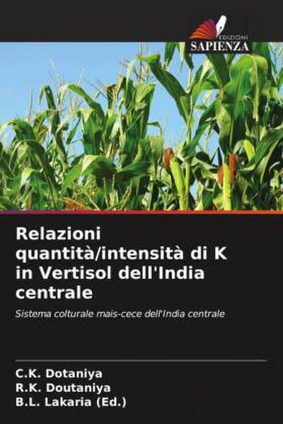 Relazioni quantità/intensità di K in Vertisol dell’India centrale