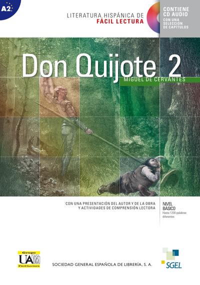 Don Quijote de la Mancha 2: Lektüre mit Audio-CD (Literatura hispánica de Fácil Lectura)