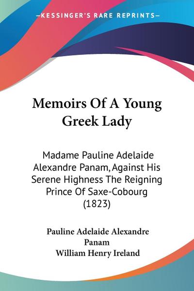 Memoirs Of A Young Greek Lady