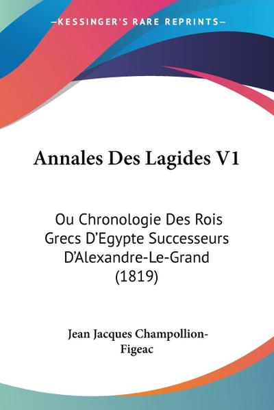 Annales Des Lagides V1