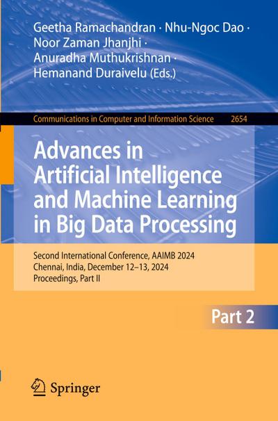 Advances in Artificial Intelligence and Machine Learning in Big Data Processing