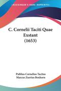 C. Cornelii Taciti Quae Exstant (1653)