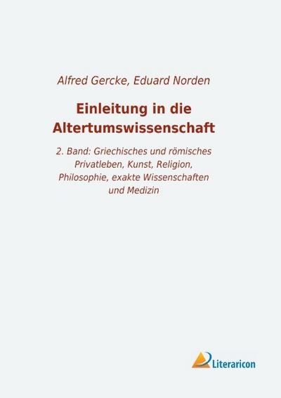 Einleitung in die Altertumswissenschaft