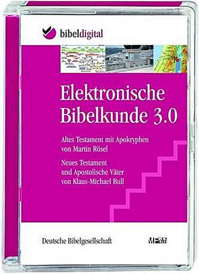 Elektronische Bibelkunde 3.0, 1 CD-ROM