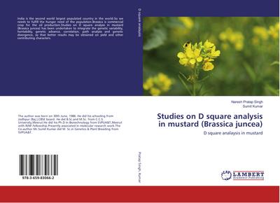 Studies on D square analysis in mustard (Brassica juncea)