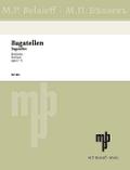 Bagatellen op.1 - op.5für Klavier