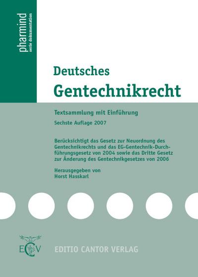 Deutsches Gentechnikrecht