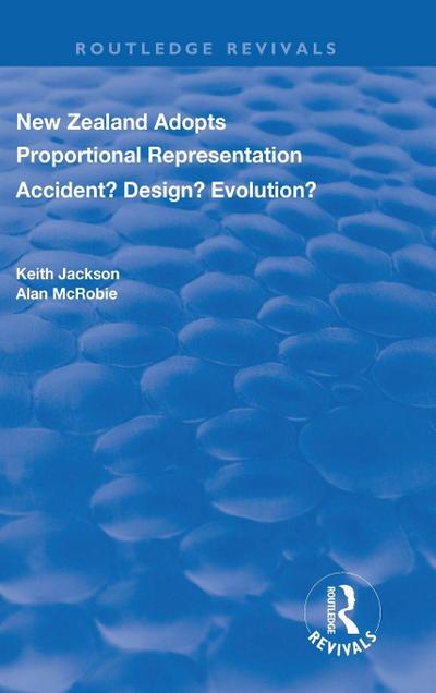 New Zealand Adopts Proportional Representation