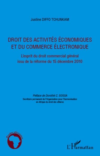 Droit des activites economiques et du co