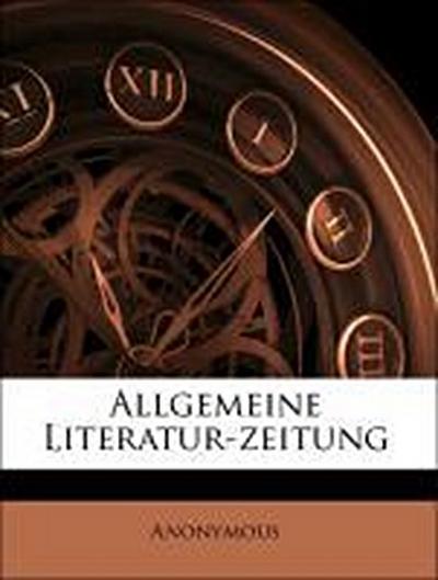 Anonymous: Allgemeine Literatur-zeitung