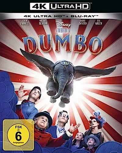 Dumbo  (UHD+BR) Real-Film  2Disc Min: 112/DD5.1/WS          4K Ultra