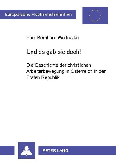 Und es gab sie doch!