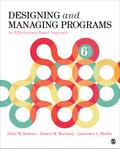 Designing and Managing Programs