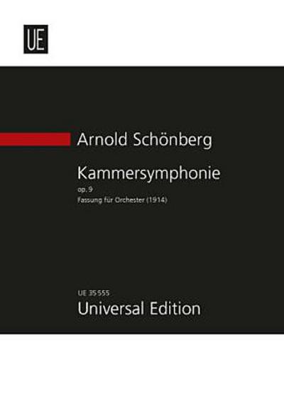 Kammersymphonie Nr. 1 E-Dur op. 9 für Orchester