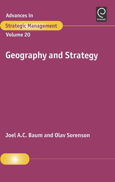 Geography and Strategy