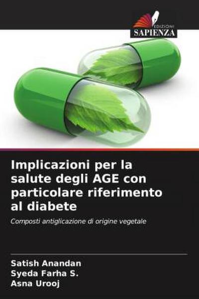 Implicazioni per la salute degli AGE con particolare riferimento al diabete