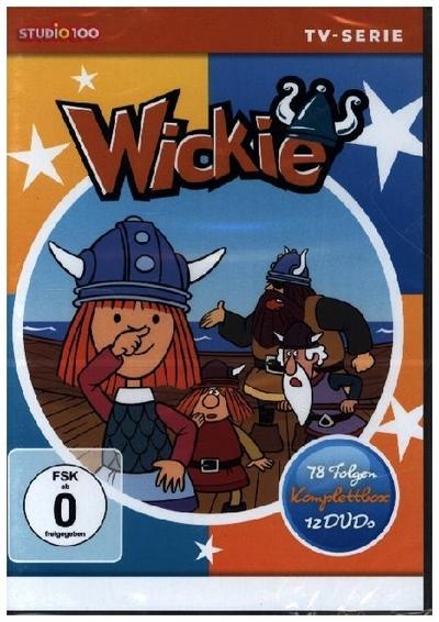 Wickie und die starken Männer -Klassik- BOX (DVD)  TV-Serien Komplettbox, 12 DVDs