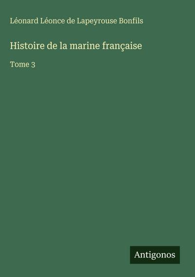 Histoire de la marine française