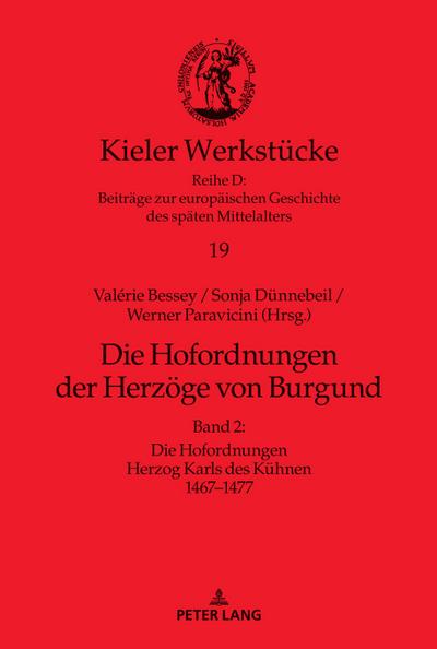 Die Hofordnungen der Herzöge von Burgund