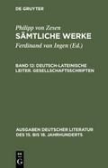 Deutsch-lateinische Leiter.Gesellschaftsschriften