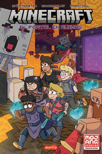 Minecraft Oficial: El Portal En Ruinas (Cómic) (Official Minecraft: The Ruined P