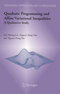 Quadratic Programming and Affine Variational Inequ