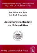 Ausbildungscontrolling an Universitäten.