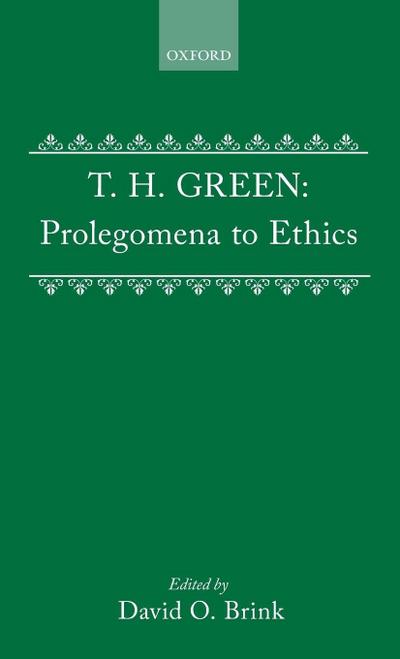 Prolegomena to Ethics