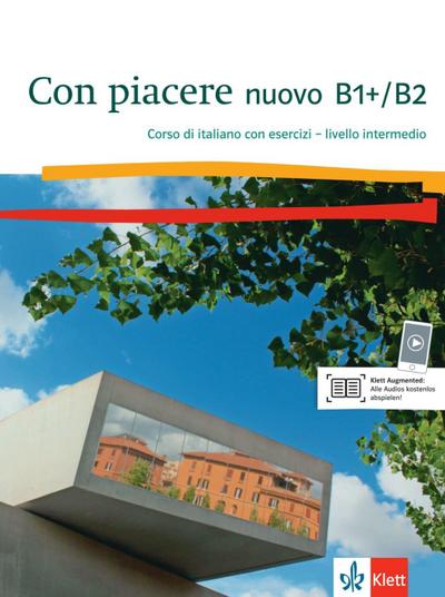 Con piacere nuovo B1+/B2. Corso di italiano + audio online