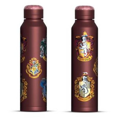 Flasche Harry Potter (Colourful Crest) Slim Metal