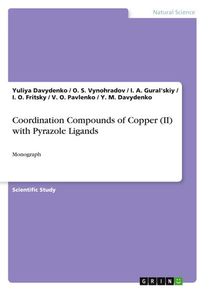 Coordination Compounds of Copper (II) with Pyrazole Ligands