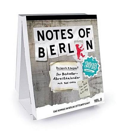 Notes of Berlin 2018