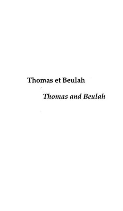 Thomas et beulah : thomas andbeulah