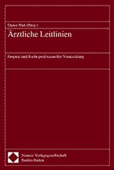 Ärztliche Leitlinien