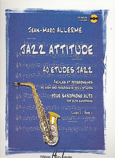 Jazz Attitude vol.1 (+CD)pour alto saxophone