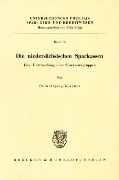 Die niedersächsischen Sparkassen.