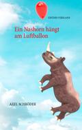 Ein Nashorn hängt am Luftballon