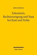 Erkenntnis, Rechtserzeugung und Staat bei Kant und Fichte