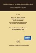 Widerstands-Stumpfschweißversuche an kaltverfestig