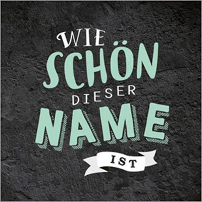 Wie schön dieser Name ist, Audio-CD