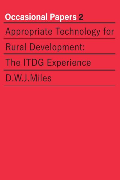 Appropriate Technology for Rural Development