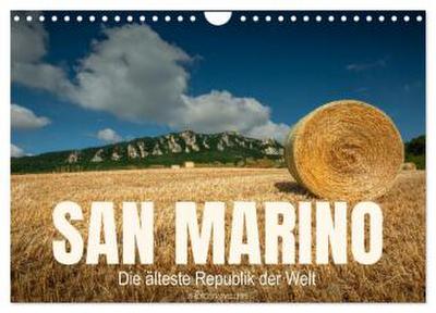 San Marino Die älteste Republik der Welt (Wandkalender 2026 DIN A4 quer), CALVENDO Monatskalender