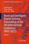 Novel and Intelligent Digital Systems: Proceedings