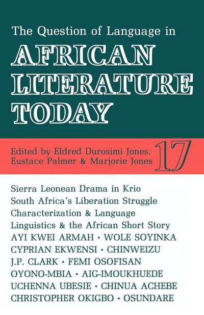 Alt 17 the Question of Language in African Literature Today