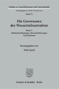 Die Governance der Wasserinfrastruktur.