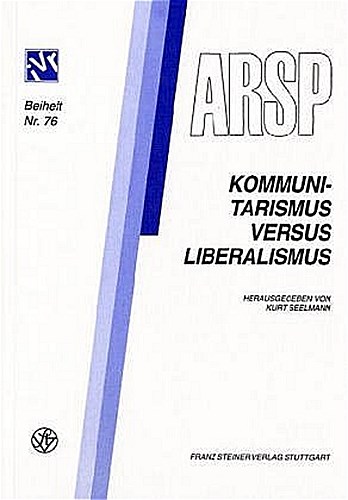 Kommunitarismus versus Liberalismus / Communautarisme contre libéralisme /  ...