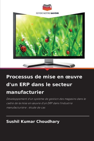 Processus de mise en ¿uvre d’un ERP dans le secteur manufacturier