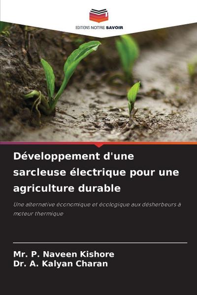 Développement d’une sarcleuse électrique pour une agriculture durable