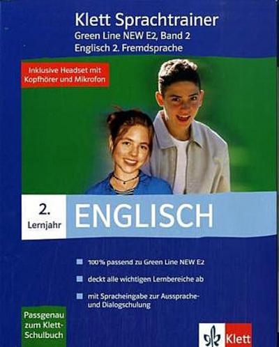 Green Line New (E2) Klett Sprachtrainer Englisch, 2. Lernjahr, 1 CD-ROM