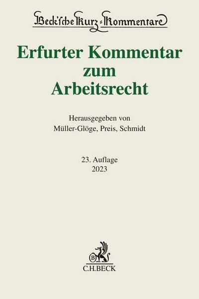 Erfurter Kommentar zum Arbeitsrecht